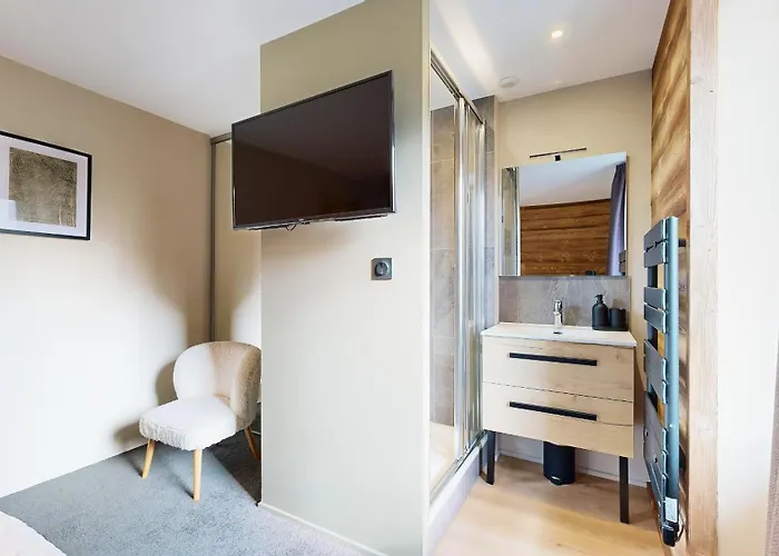 Lägenhet Le Marmotton, Le Charme Savoyard *